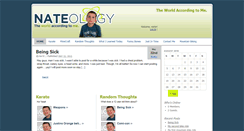 Desktop Screenshot of nateology.com