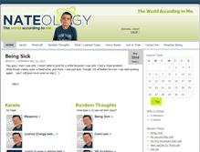 Tablet Screenshot of nateology.com